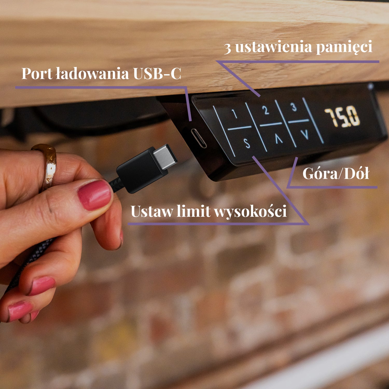 Wielofunkcyjny sterownik LED z panelem dotykowym