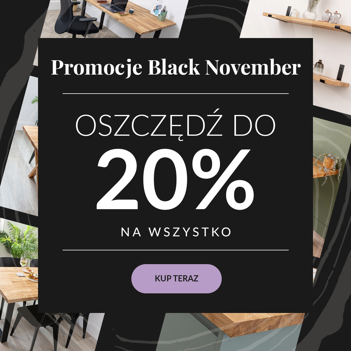 Promocje Czarnego Listopada - Oszczędź do 20% na wszystko