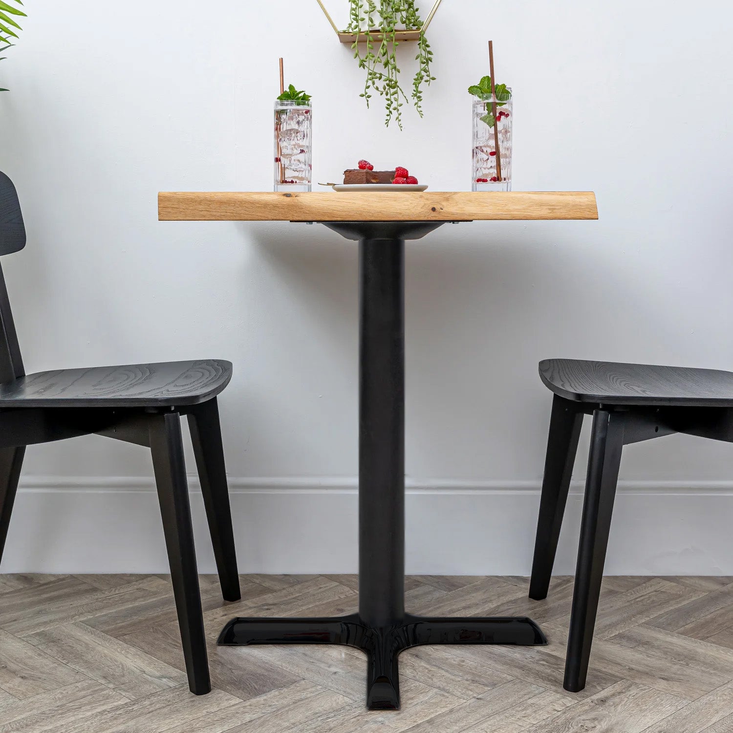 Stolik Bistro Dąb Natura - Naturalna krawędź