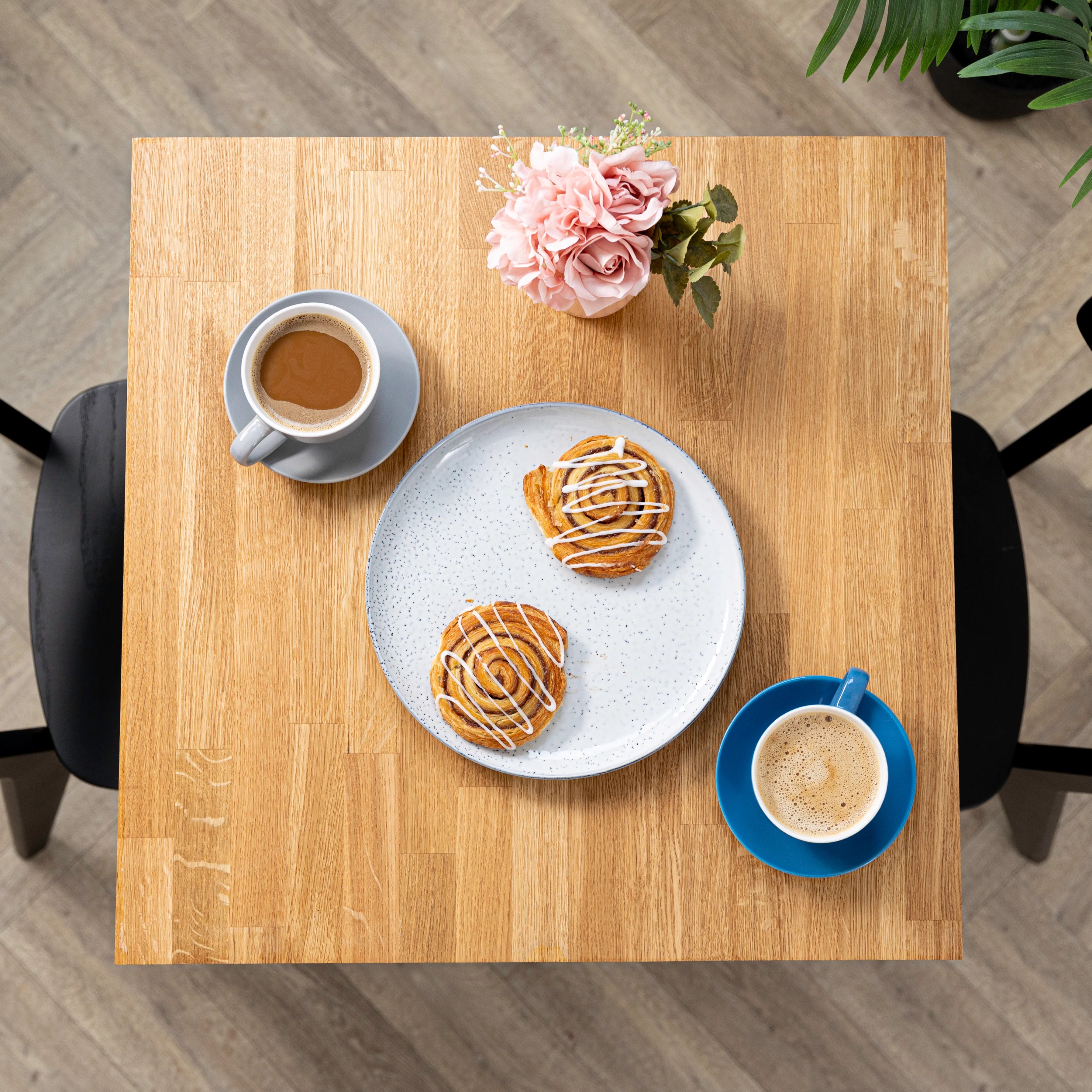 Stolik bistro dab premium góra