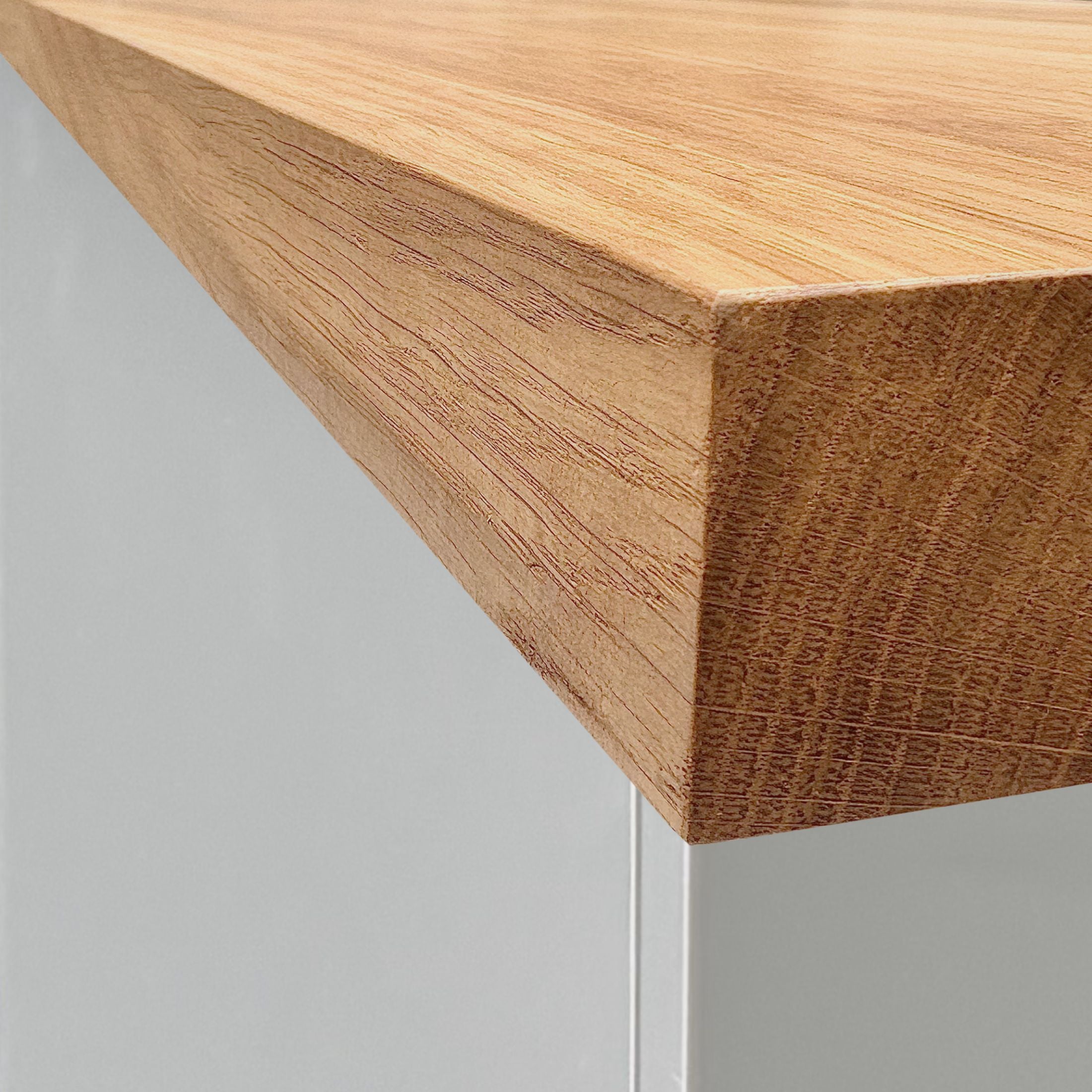 Blat drewniany Dąb Natura lity lamela 80-90mm krawędź