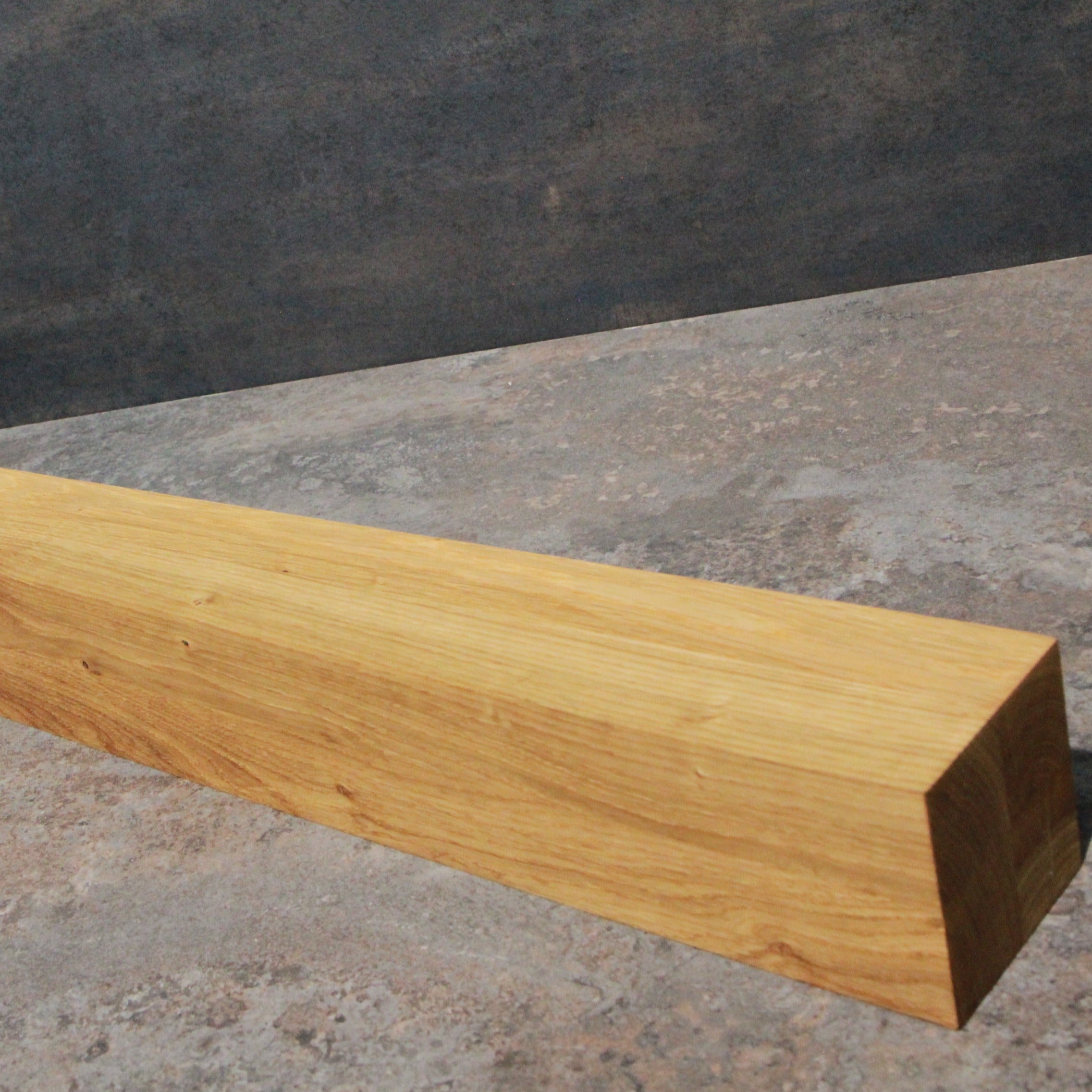 Nogi stołowe Dębowe 870x80x80mm Lakier