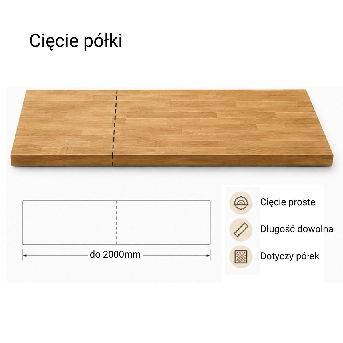 Cięcie półki